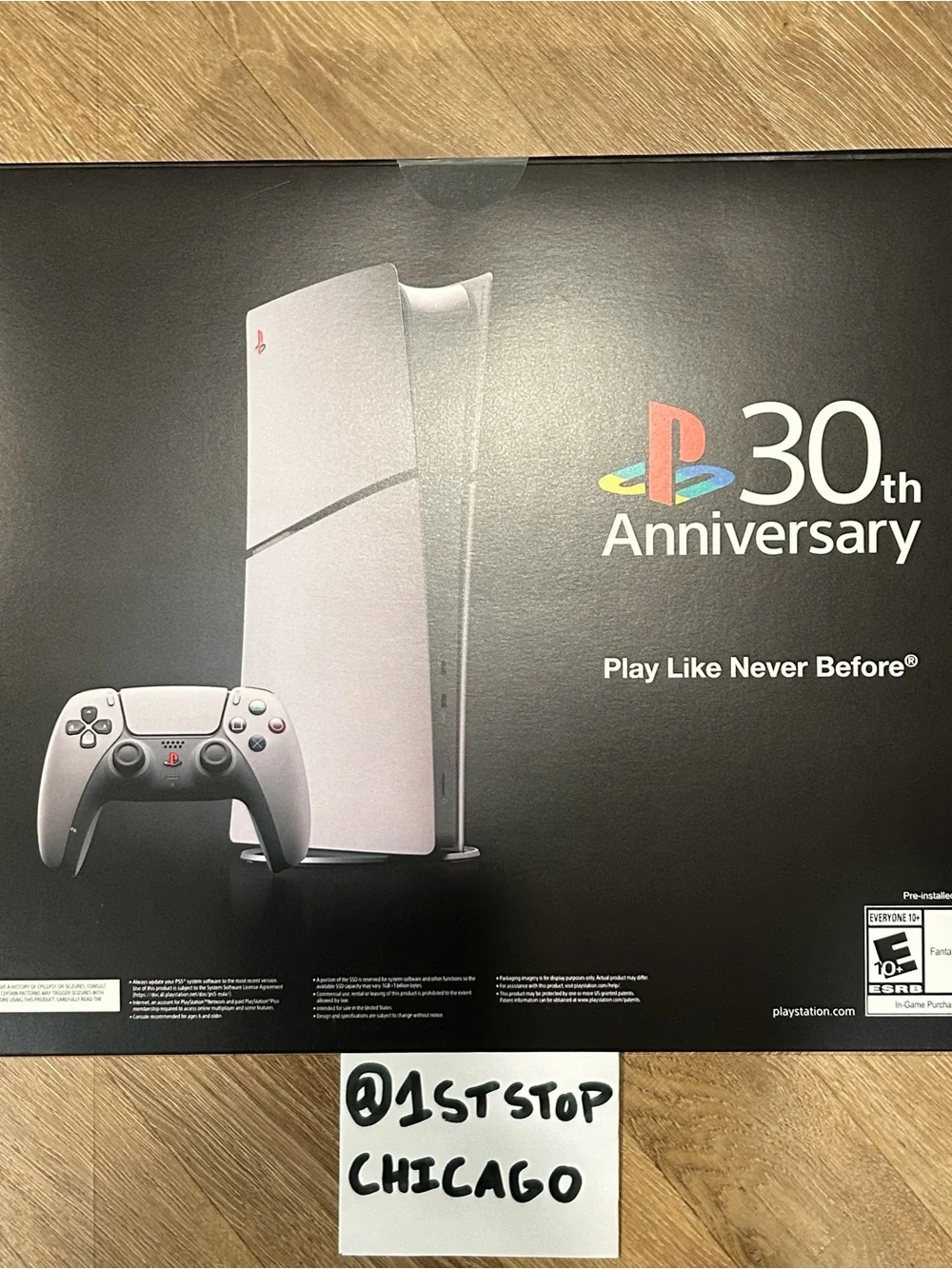 Sony PlayStation 5 PS5 30th Anniversary Edition Digital Console Brand New Sealed